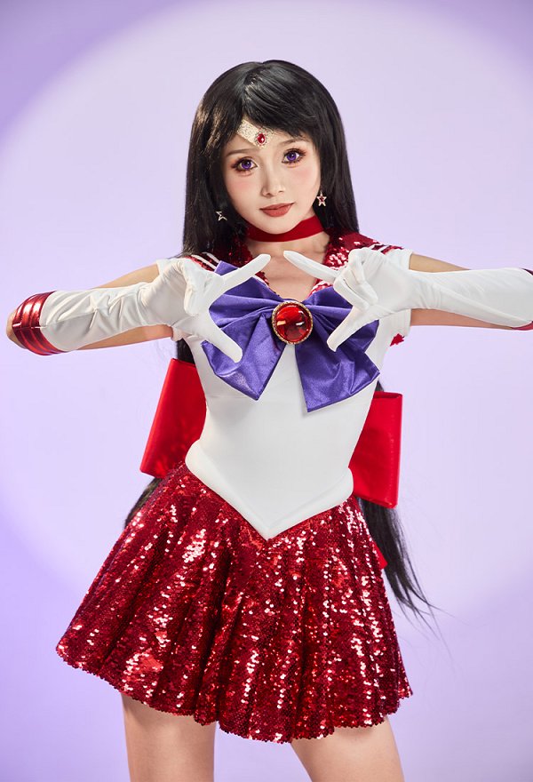 【更新版】美少女戦士セーラームーン 火野レイ 水野亜美 コスプレ 衣装