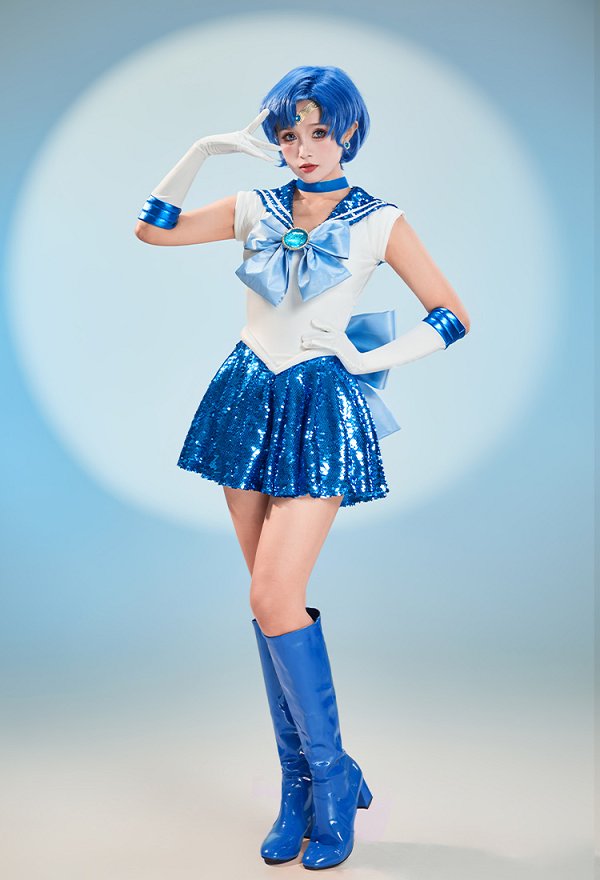 【更新版】美少女戦士セーラームーン 火野レイ 水野亜美 コスプレ 衣装
