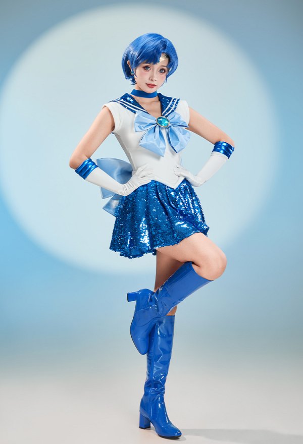 【更新版】美少女戦士セーラームーン 火野レイ 水野亜美 コスプレ 衣装