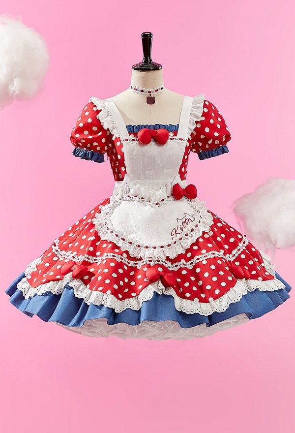 サンリオ ハローキティ コスプレ ロリータ ドレス