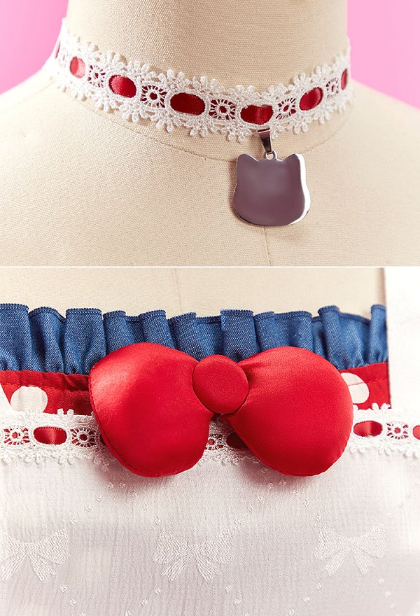 サンリオ ハローキティ コスプレ ロリータ ドレス