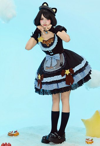 サンリオ チョコキャット 擬人化 コスプレ ロリータドレス