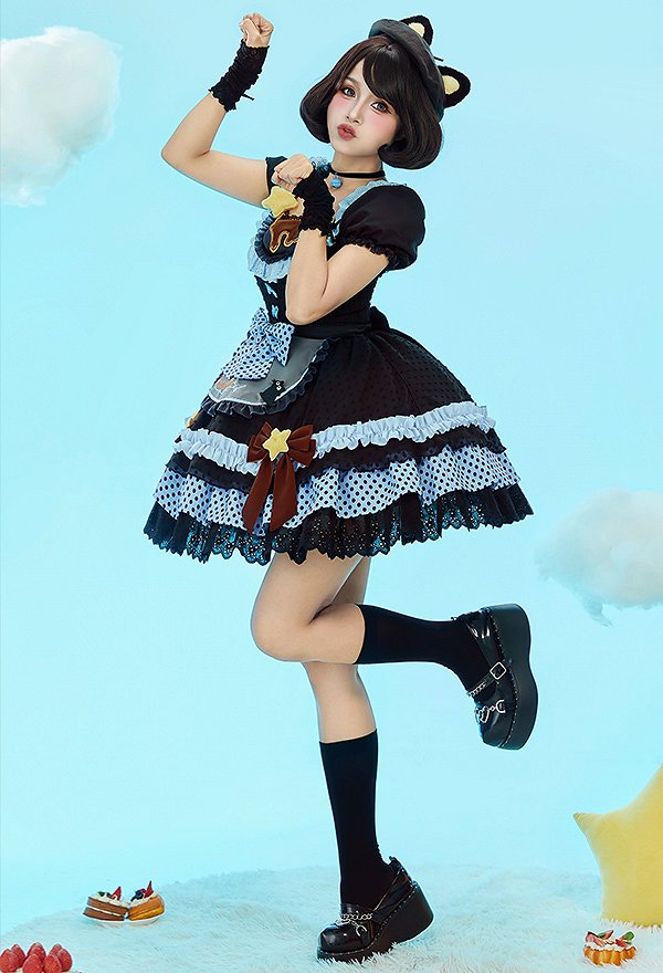 サンリオ チョコキャット 擬人化 コスプレ ロリータドレス