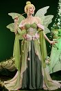 ティンカー・ベル コスプレ カジュアル 中世 ドレス