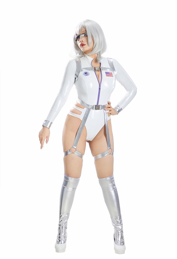 宇宙飛行士 セクシー コスプレ ボディスーツ