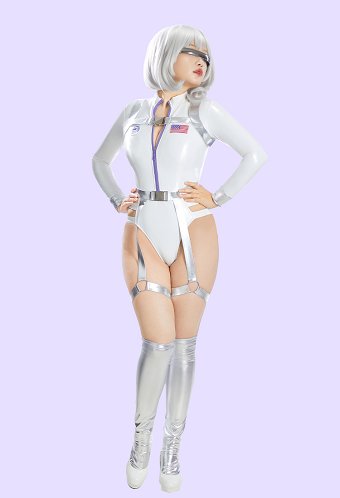 宇宙飛行士 セクシー コスプレ ボディスーツ