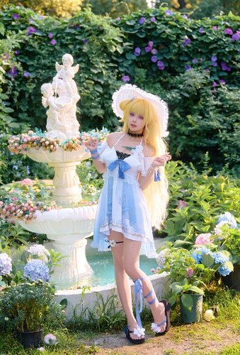 イラストレーターコラボ 鳴潮 フィービー 同人 コスプレ 水着