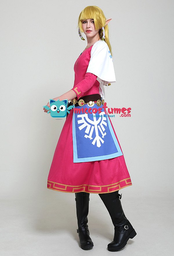 ゼルダの伝説 スカイウォードソード ゼルダ姫 コスプレ 衣装