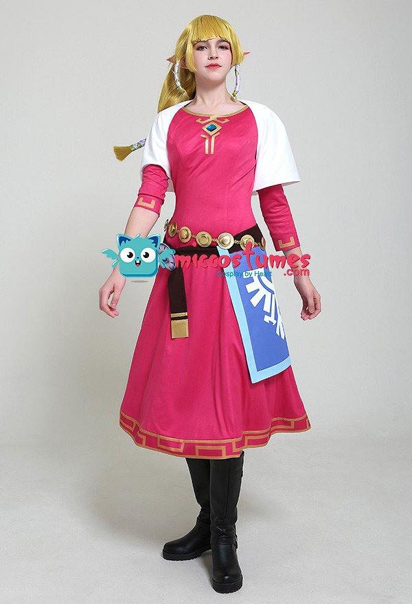 ゼルダの伝説 スカイウォードソード ゼルダ姫 コスプレ 衣装
