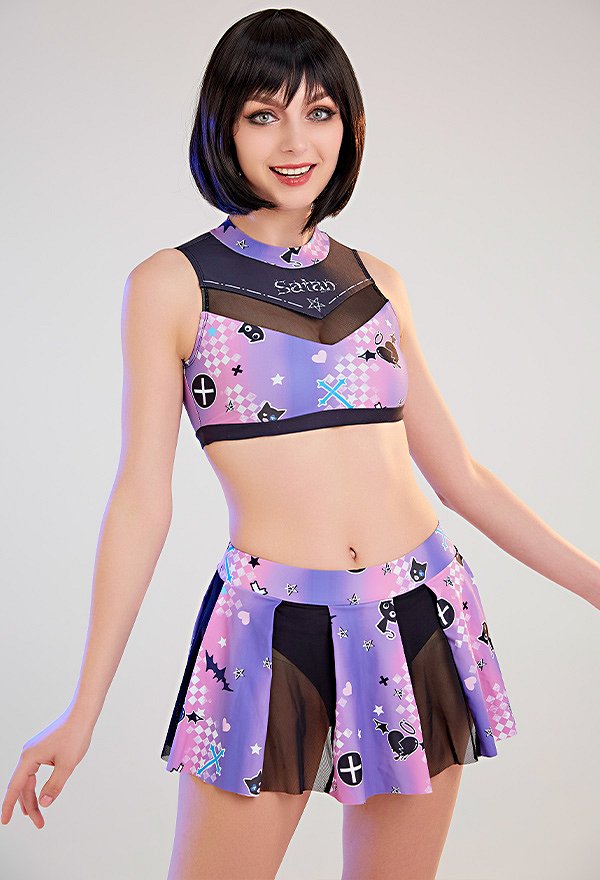 紫 レディース 可愛い 水着 ビキニ