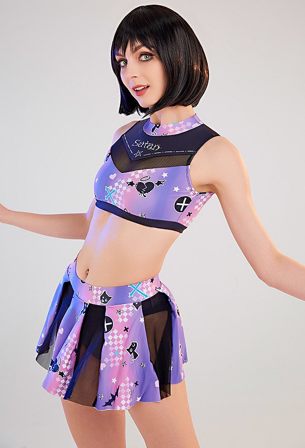 紫 レディース 可愛い 水着 ビキニ