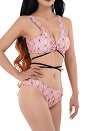 ピンク 水着 ツーピース
