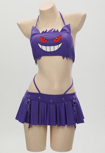 ポケモン ゲンガー コスプレ ビキニ水着