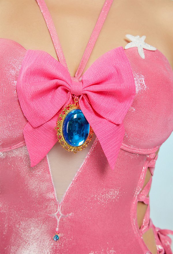 ピーチ姫 コスプレ セクシー 水着 ピンク