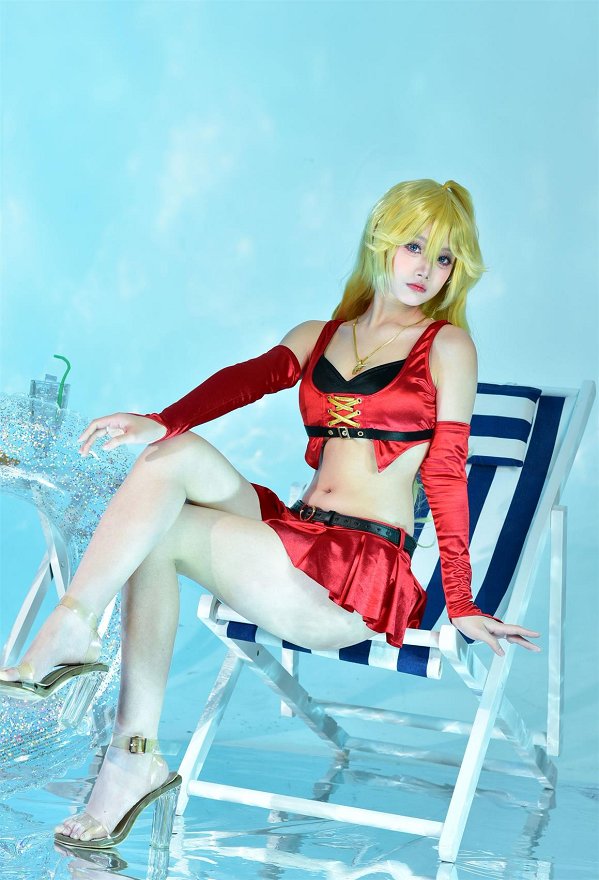 Panty&Stocking パンティ コスプレ 水着 ビキニ