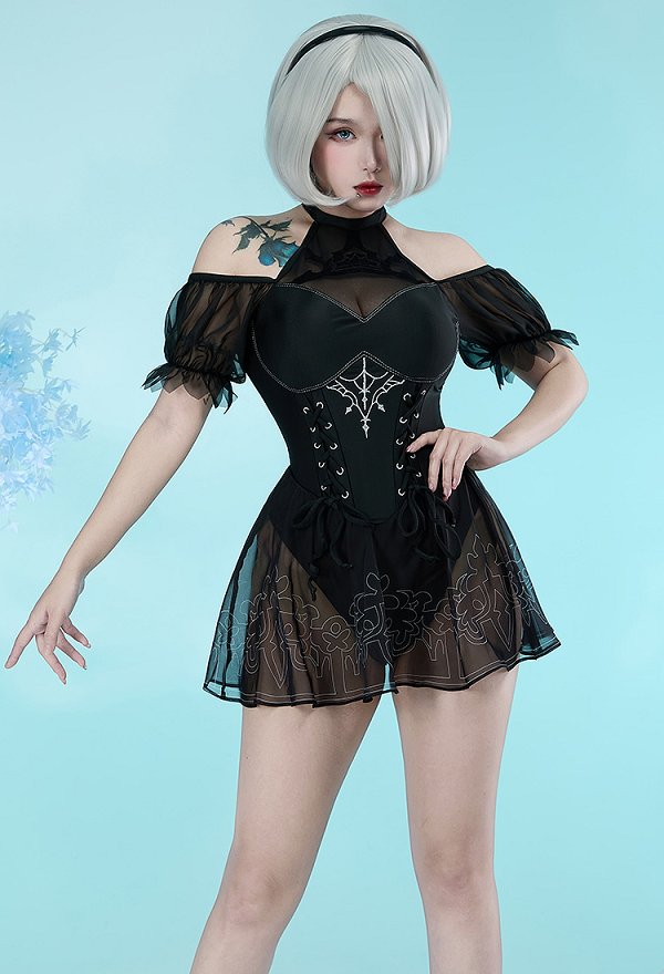 ニーア 2B コスプレ 可愛い 水着