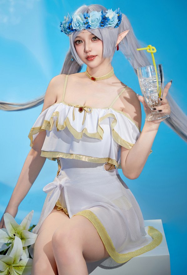 葬送のフリーレン フリーレン コスプレ 水着