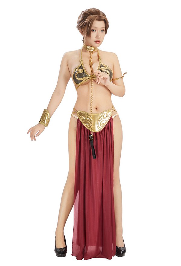 スターウォーズ レイア・オーガナ 奴隷服 コスプレ 衣装
