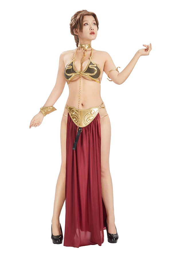 スターウォーズ レイア・オーガナ 奴隷服 コスプレ 衣装
