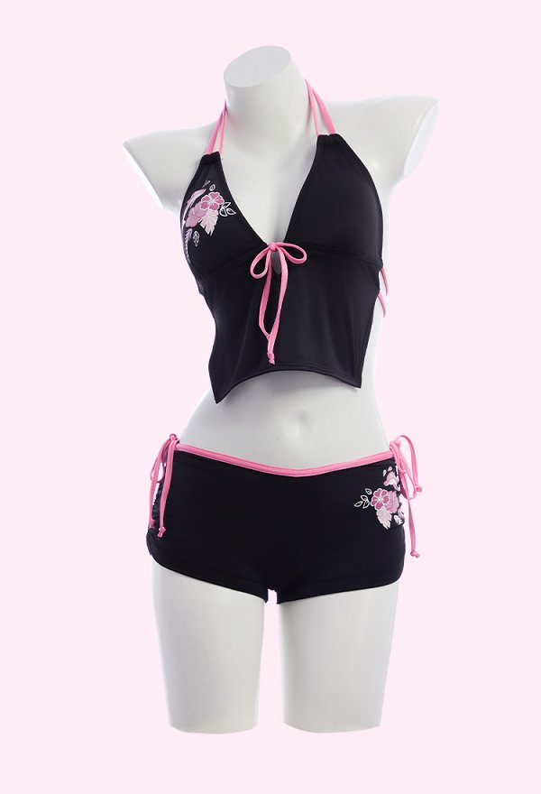 夏 女性 Y2Kスタイル風 ツーピース 水着 夏 女性 Y2Kスタイル風 ツーピース 水着
