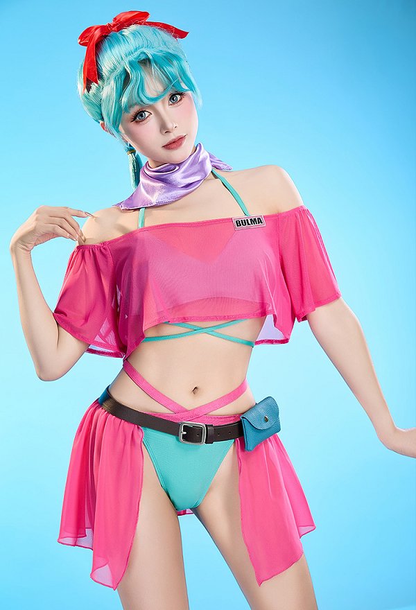 ドラゴンボール ブルマ コスプレ 水着