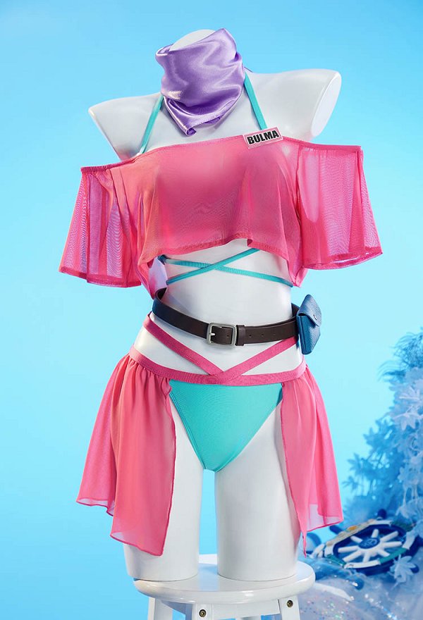 ドラゴンボール ブルマ コスプレ 水着