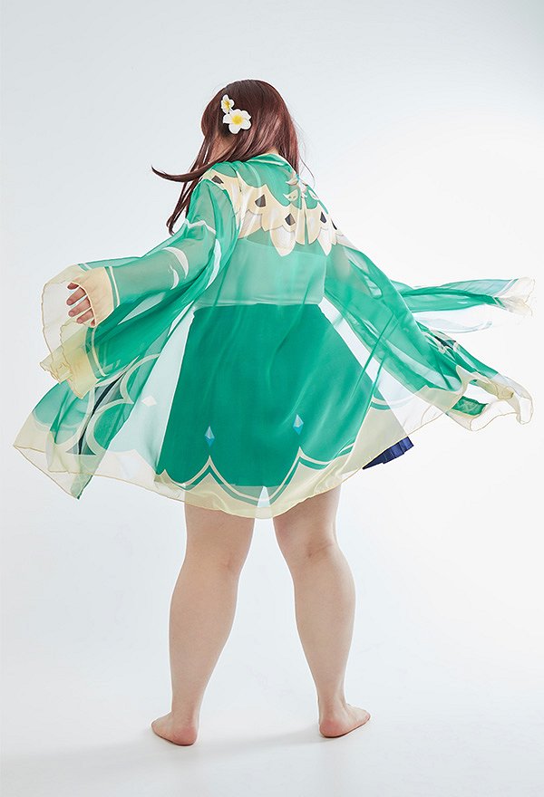 原神 刻晴 コスプレ 羽織 プラスサイズ