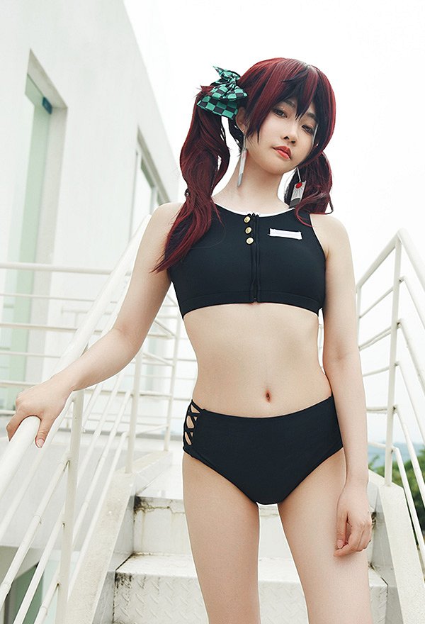 鬼滅の刃  竈門炭治郎 コスプレ 同人水着