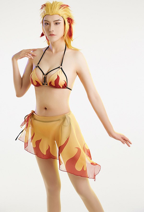 煉獄杏寿郎 水着