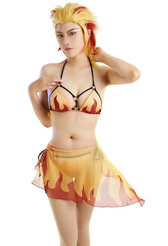 煉獄杏寿郎 水着