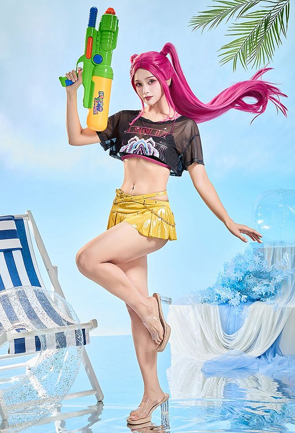 KPOPガールズ！ミラ コスプレ 水着