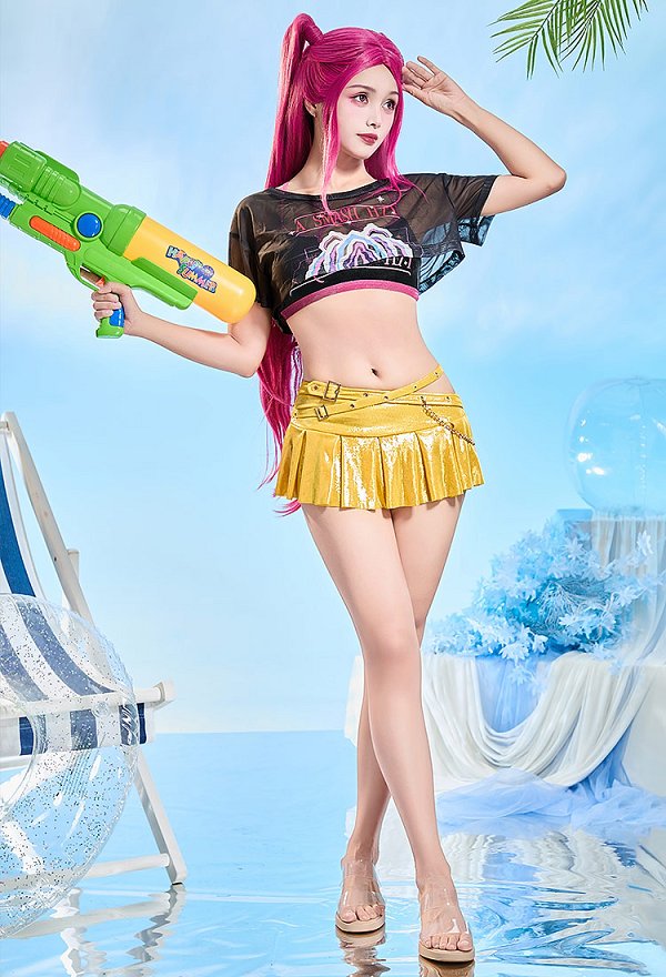 KPOPガールズ！ミラ コスプレ 水着