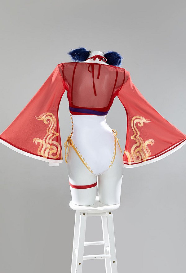 LOL アーリ コスプレ ワンピース水着