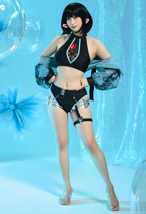 ゼンレスゾーンゼロ ジェーン・ドゥ コスプレ 水着