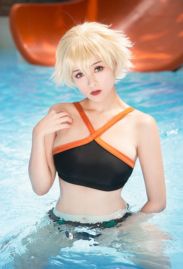 ヒロアカ 爆豪勝己 コスプレ 水着