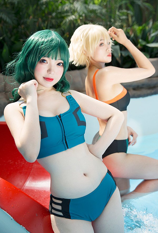 ヒロアカ 爆豪勝己 コスプレ 水着