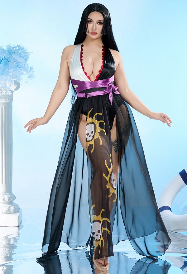 ONE PIECE 海賊女帝 ボア・ハンコックコスプレ ワンピース水着
