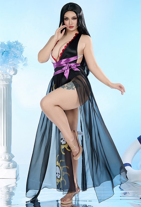 ONE PIECE 海賊女帝 ボア・ハンコックコスプレ ワンピース水着