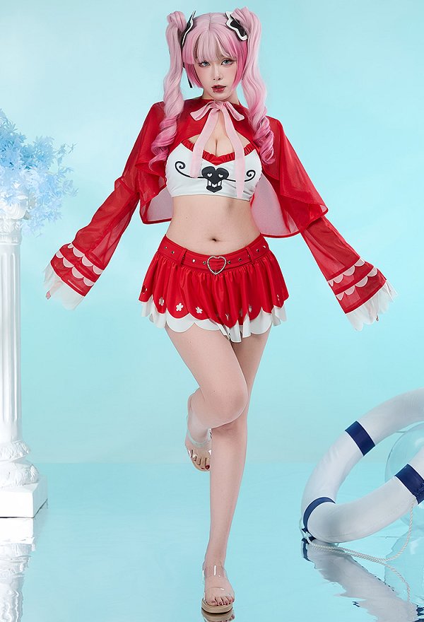 ONE PIECE ペローナ コスプレ 水着