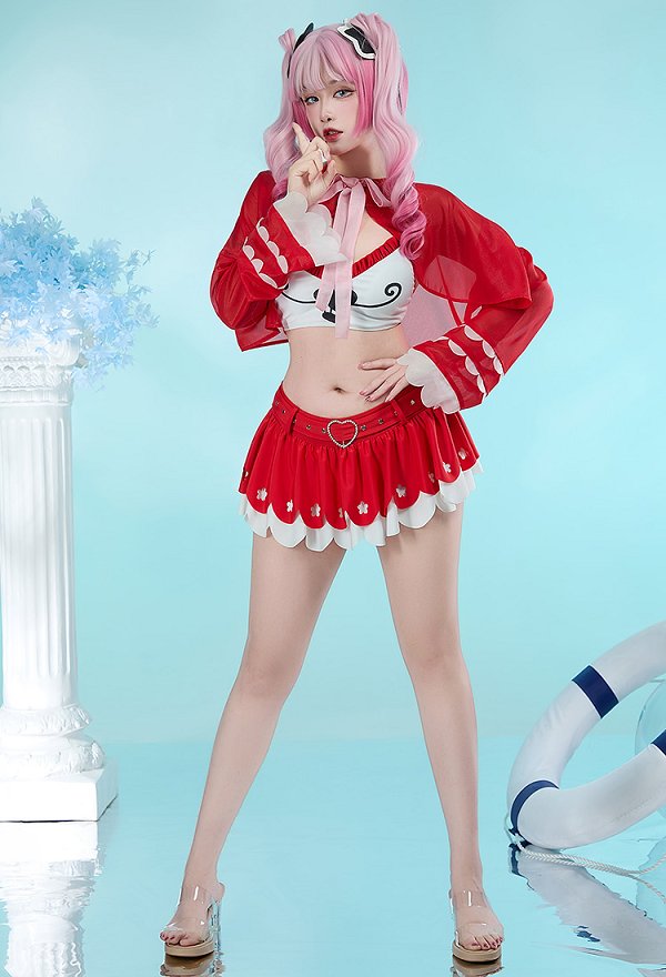 ONE PIECE ペローナ コスプレ 水着