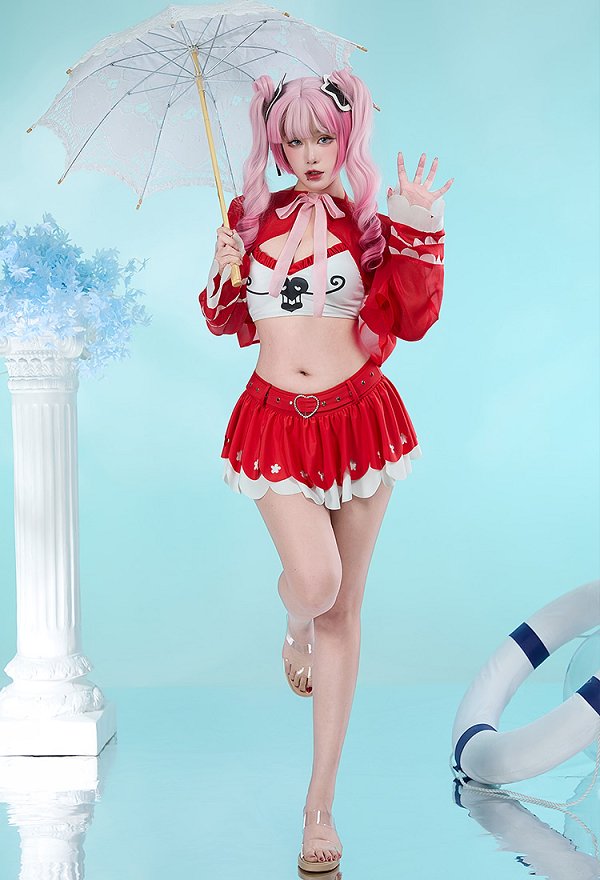 ONE PIECE ペローナ コスプレ 水着