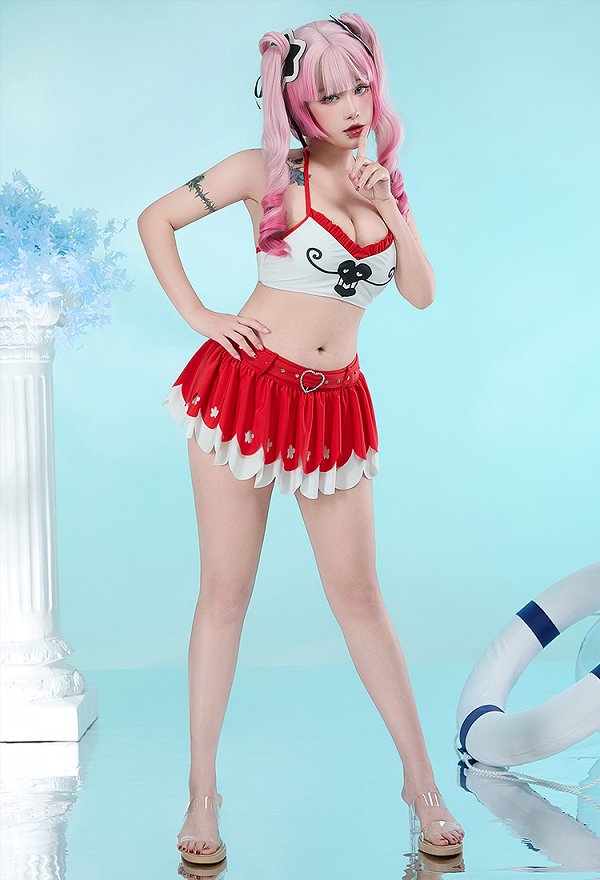 ONE PIECE ペローナ コスプレ 水着