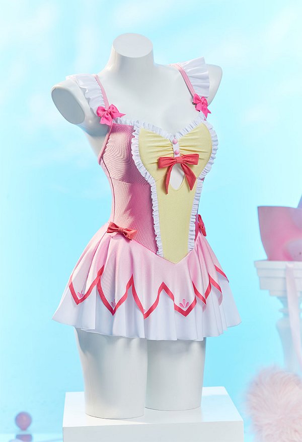 魔法少女まどか☆マギカ 鹿目 まどか コスプレ 水着