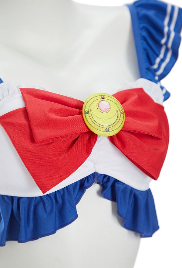 セーラームーン セクシー コスプレ 水着 青・黒