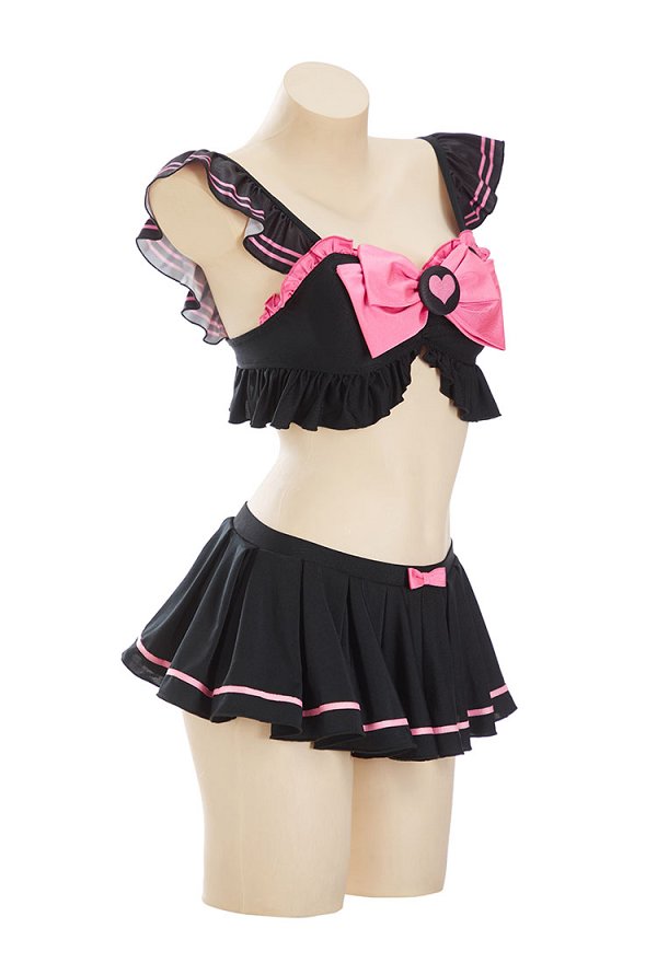セーラームーン セクシー コスプレ 水着 青・黒