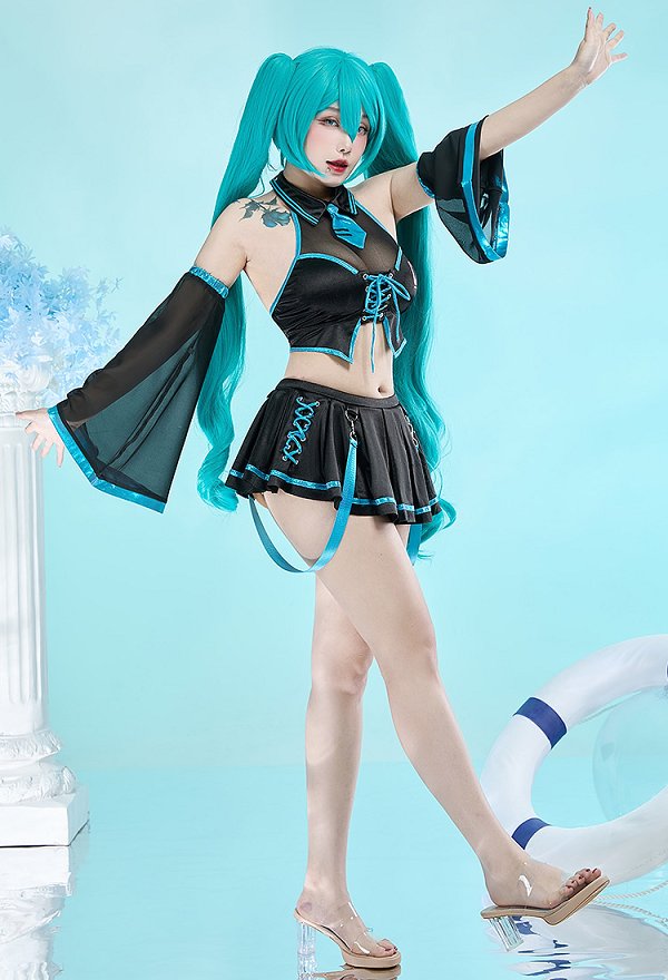 Vocal ミク コスプレ 派生服 可愛い 水着