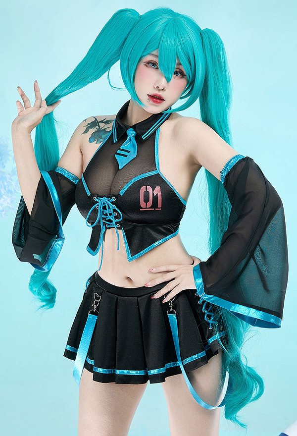 Vocal ミク コスプレ 派生服 可愛い 水着
