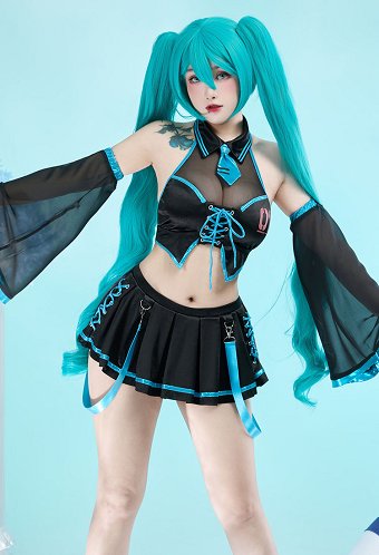 Vocal ミク コスプレ 派生服 可愛い 水着