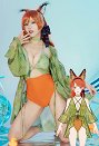 ズートピア ニック 水着