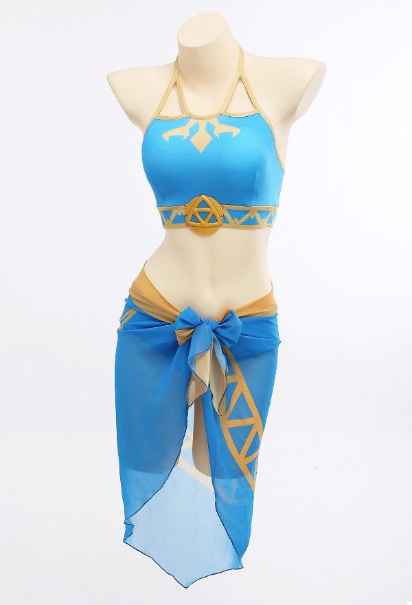 ゼルダの伝説 ゼルダ姫 コスプレ 水着